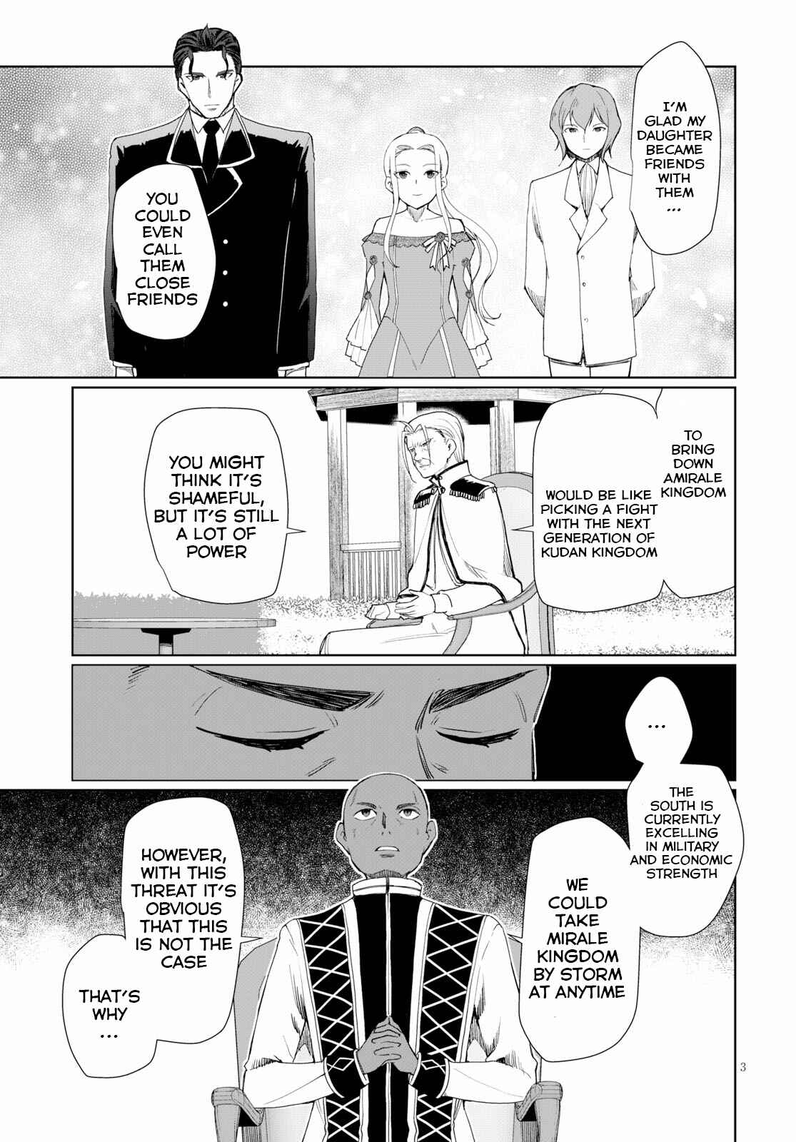 Page 3 Chapter 28 Botsuraku Yotei Nanode, Kajishokunin wo Mezasu