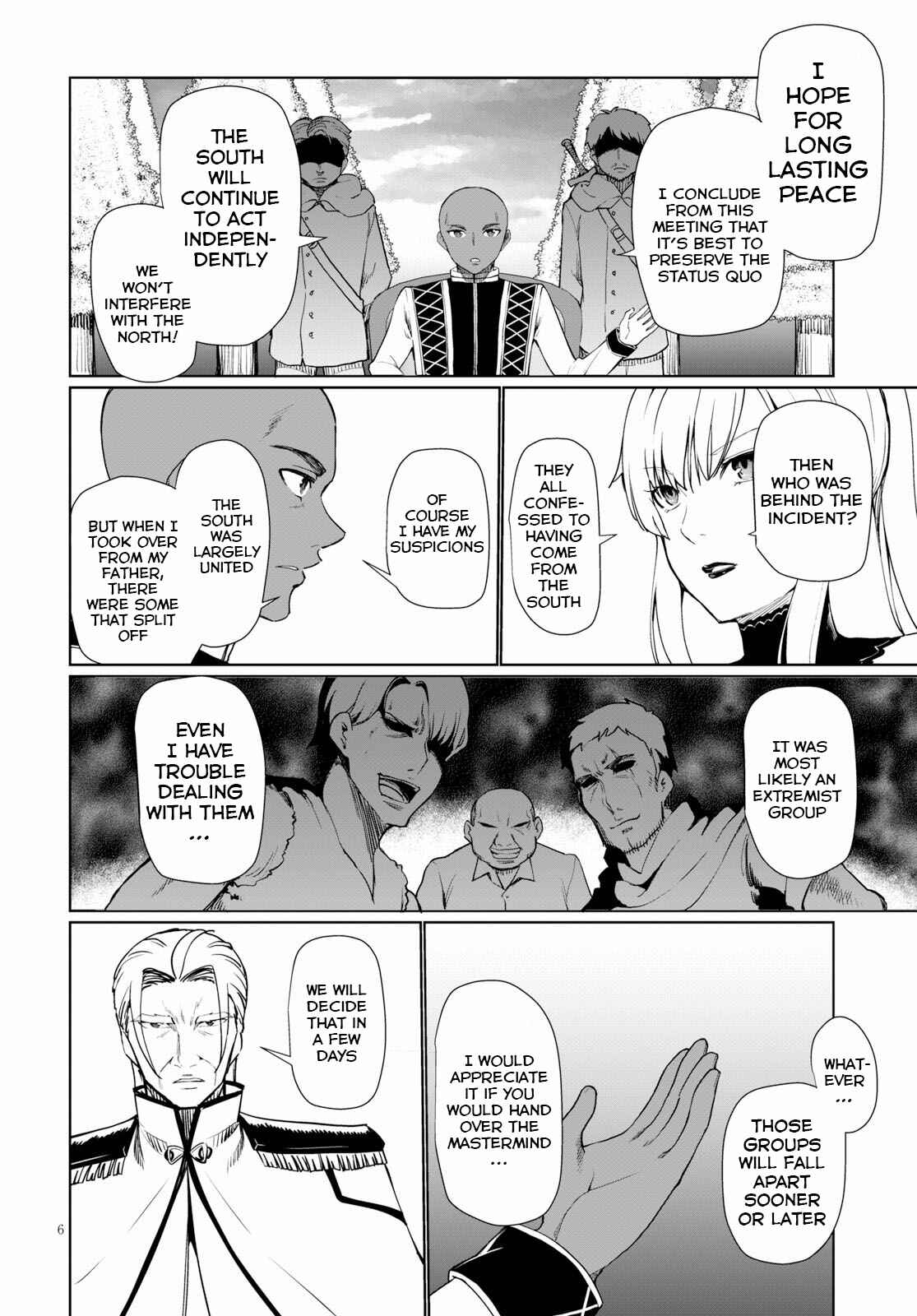 Page 6 Chapter 28 Botsuraku Yotei Nanode, Kajishokunin wo Mezasu