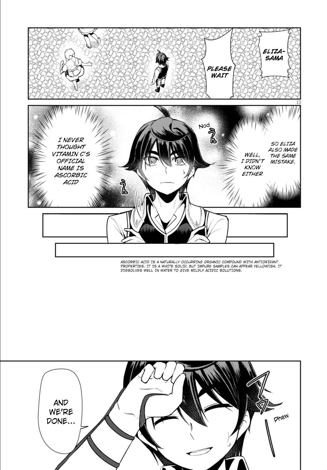Page 14 Chapter 5 Botsuraku Yotei Nanode, Kajishokunin wo Mezasu