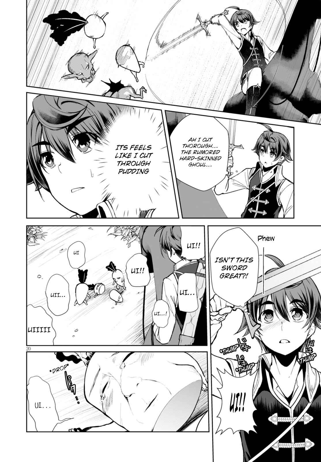 Page 20 Chapter 5 Botsuraku Yotei Nanode, Kajishokunin wo Mezasu