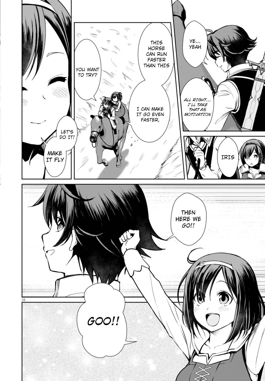 Page 24 Chapter 5 Botsuraku Yotei Nanode, Kajishokunin wo Mezasu