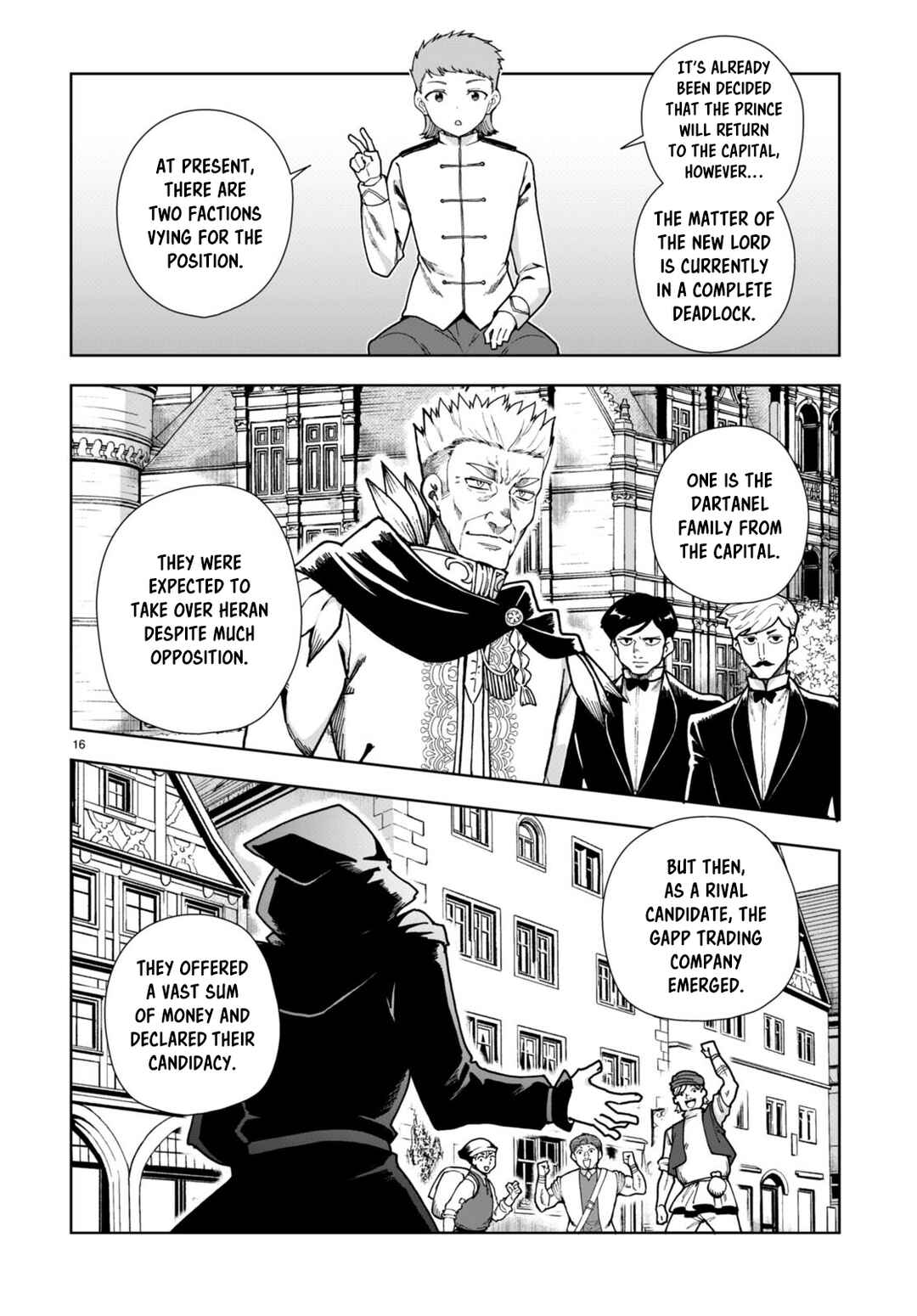 Page 16 Chapter 86 Botsuraku Yotei Nanode, Kajishokunin wo Mezasu