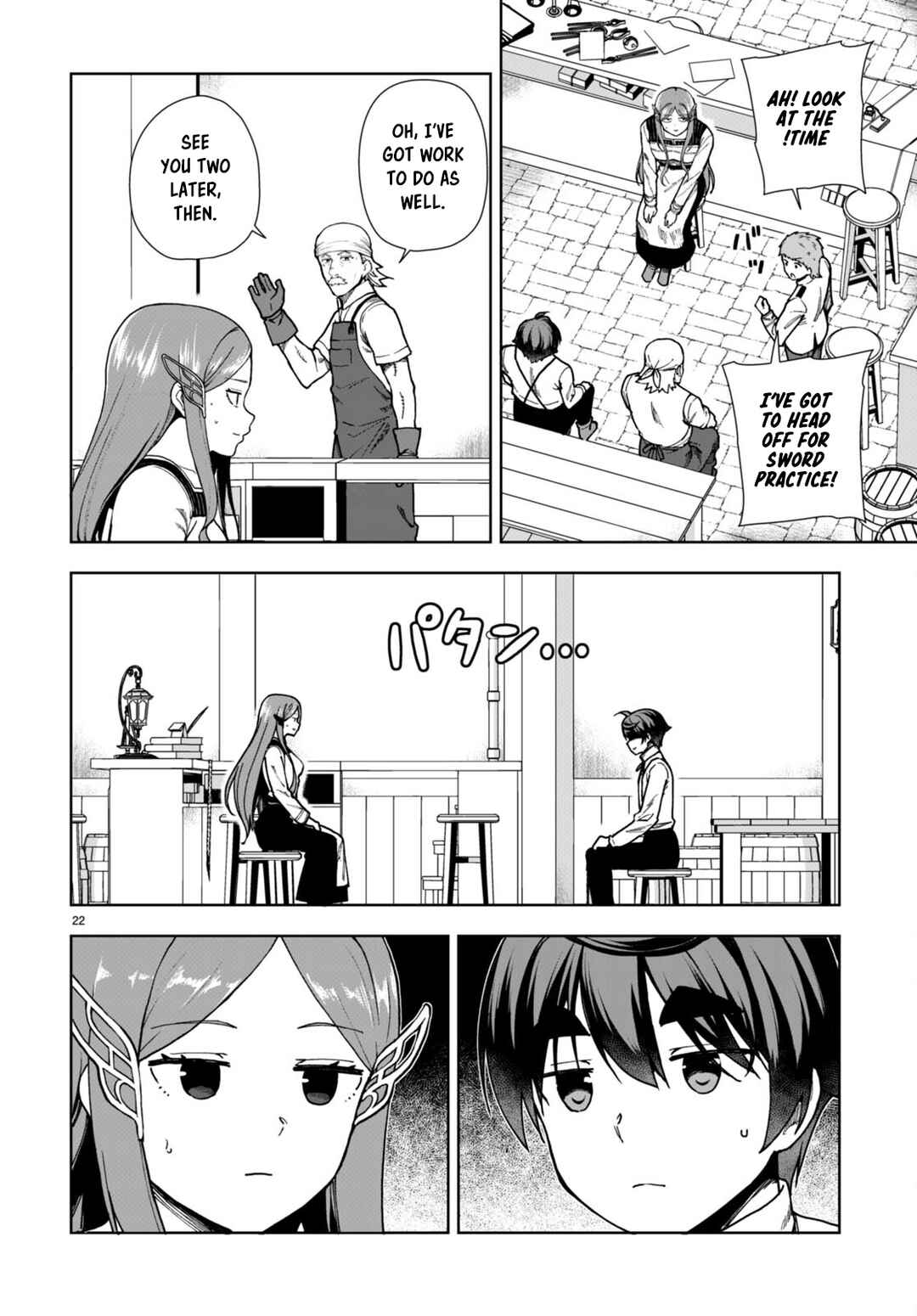 Page 22 Chapter 86 Botsuraku Yotei Nanode, Kajishokunin wo Mezasu