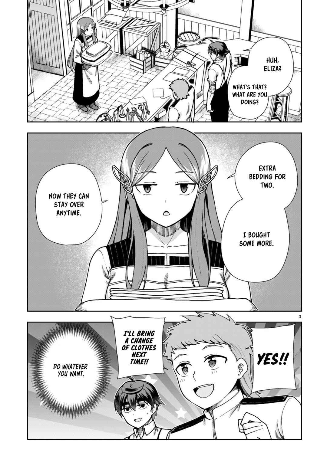 Page 3 Chapter 86 Botsuraku Yotei Nanode, Kajishokunin wo Mezasu