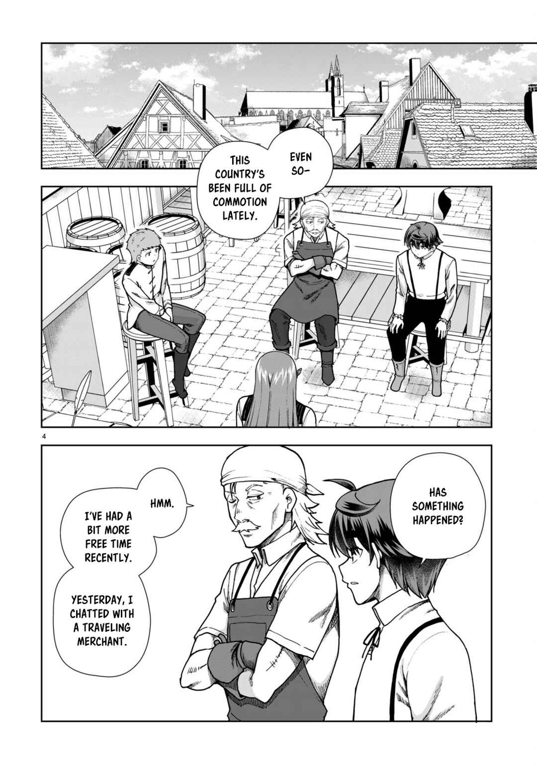 Page 4 Chapter 86 Botsuraku Yotei Nanode, Kajishokunin wo Mezasu