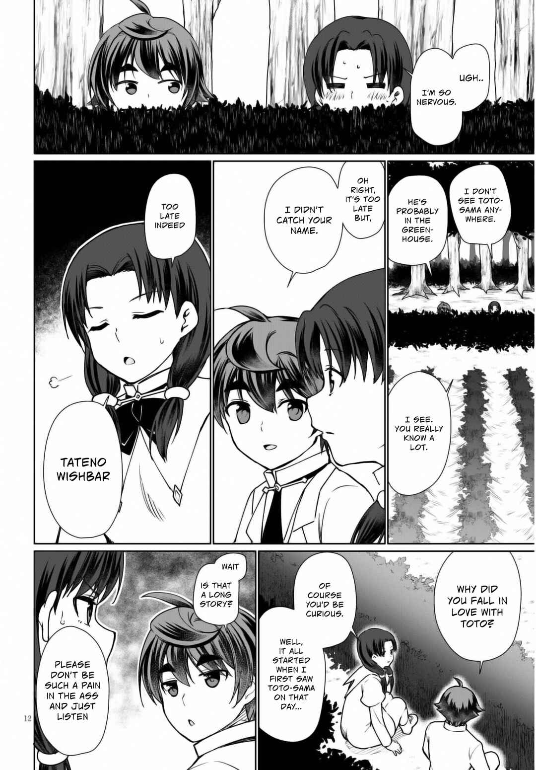 Page 13 Chapter 44 Botsuraku Yotei Nanode, Kajishokunin wo Mezasu