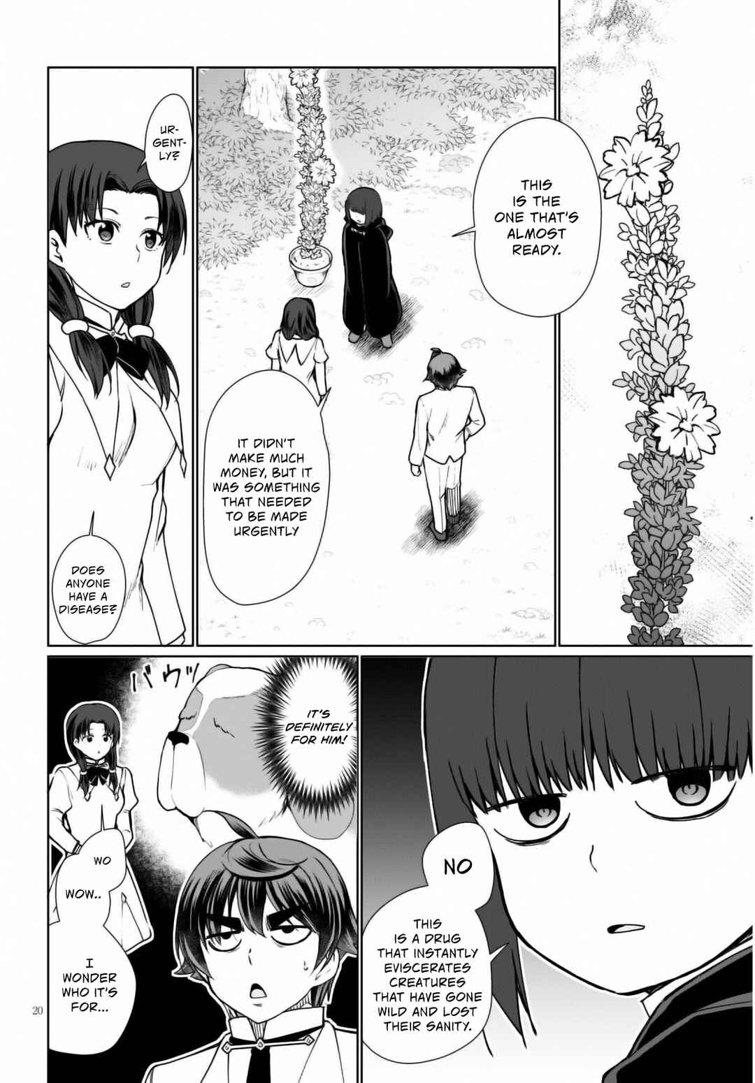 Page 21 Chapter 44 Botsuraku Yotei Nanode, Kajishokunin wo Mezasu
