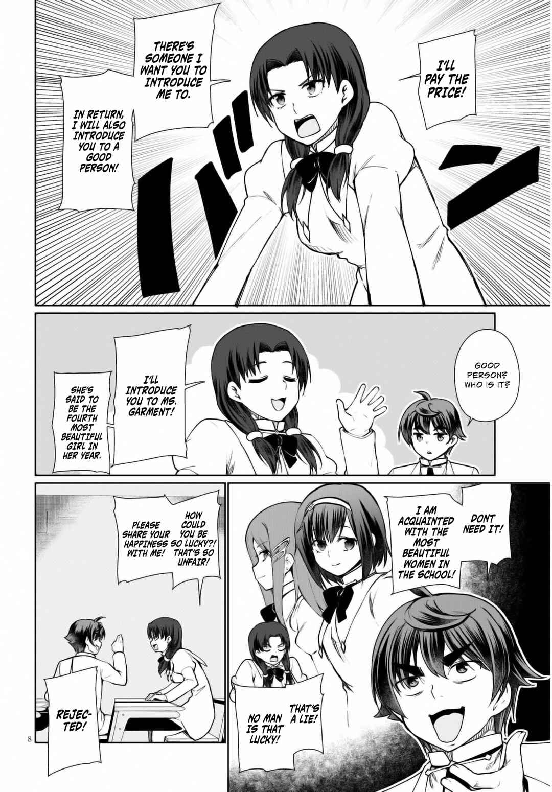 Page 9 Chapter 44 Botsuraku Yotei Nanode, Kajishokunin wo Mezasu