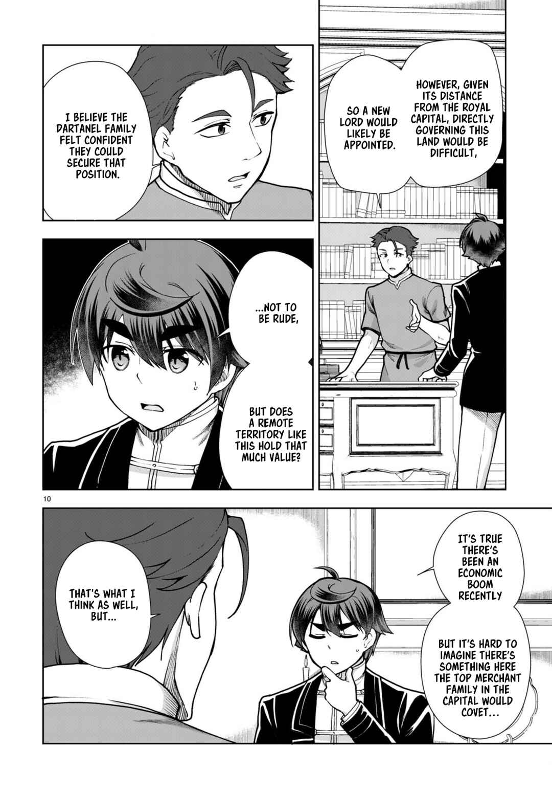 Page 10 Chapter 62 Botsuraku Yotei Nanode, Kajishokunin wo Mezasu