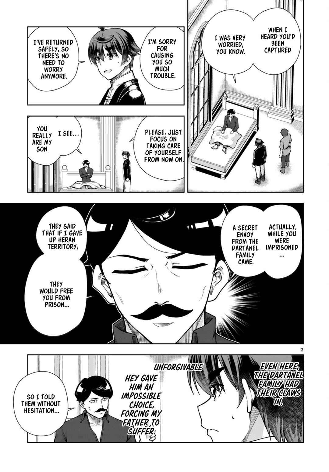 Page 3 Chapter 62 Botsuraku Yotei Nanode, Kajishokunin wo Mezasu