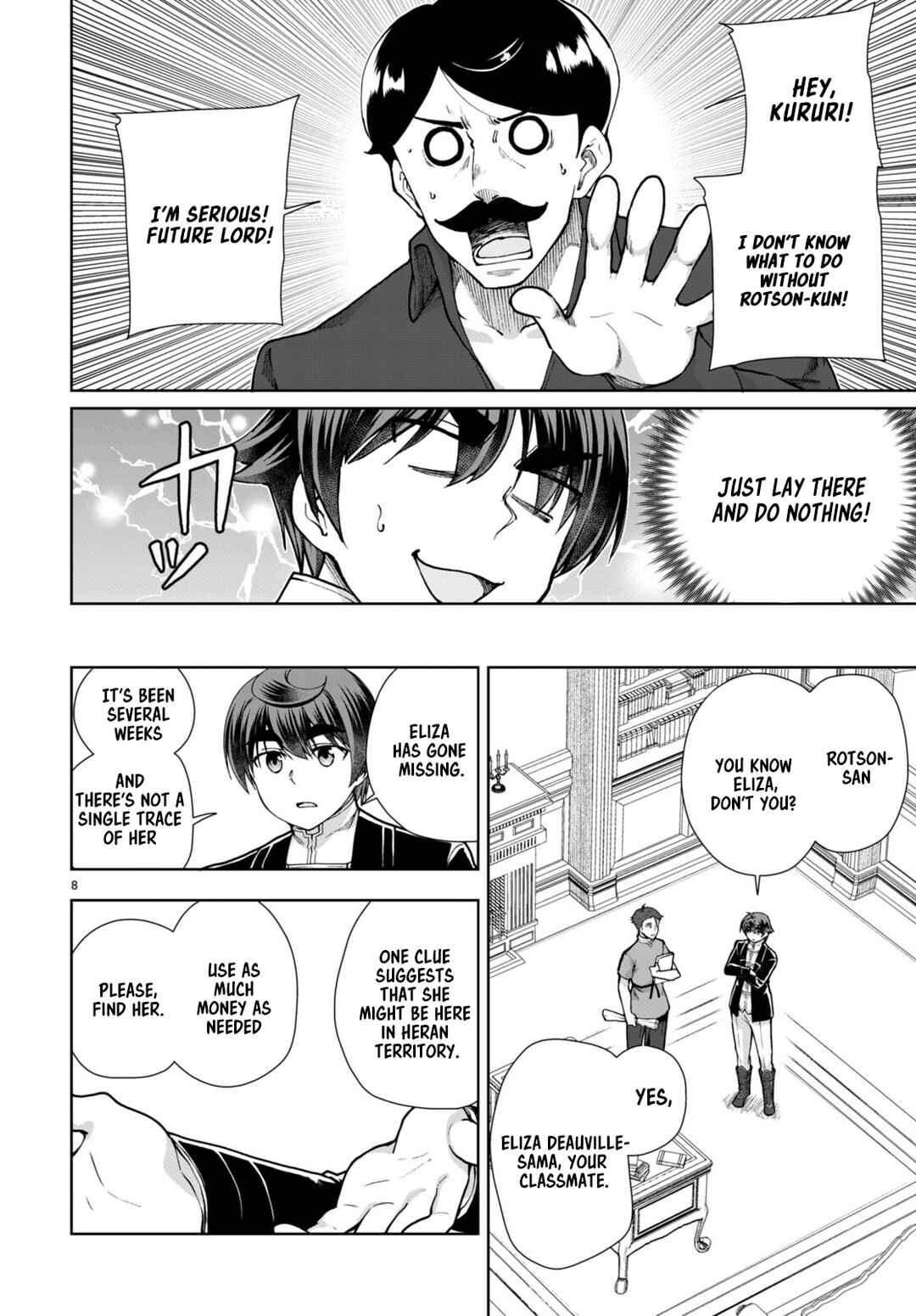 Page 8 Chapter 62 Botsuraku Yotei Nanode, Kajishokunin wo Mezasu