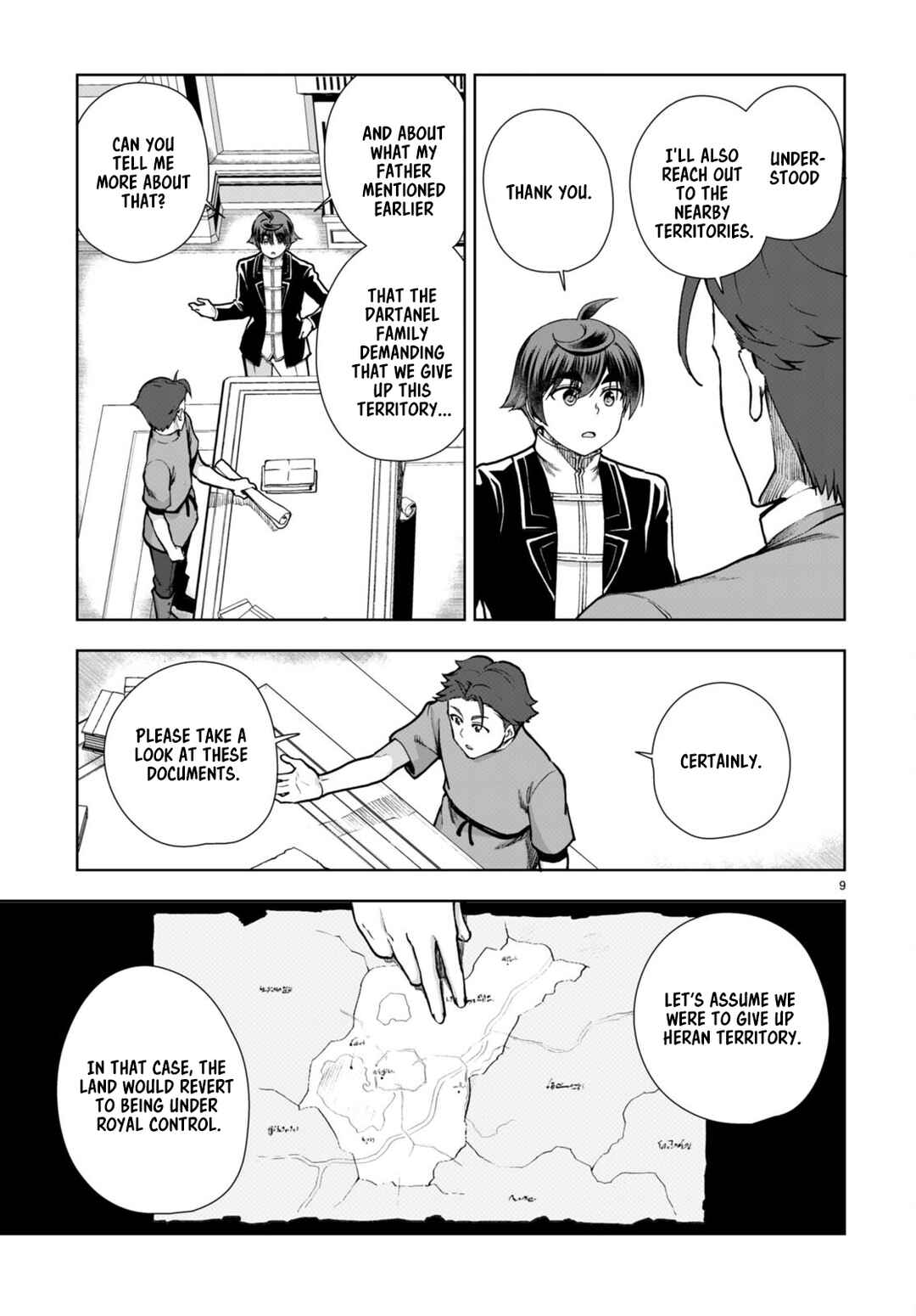 Page 9 Chapter 62 Botsuraku Yotei Nanode, Kajishokunin wo Mezasu