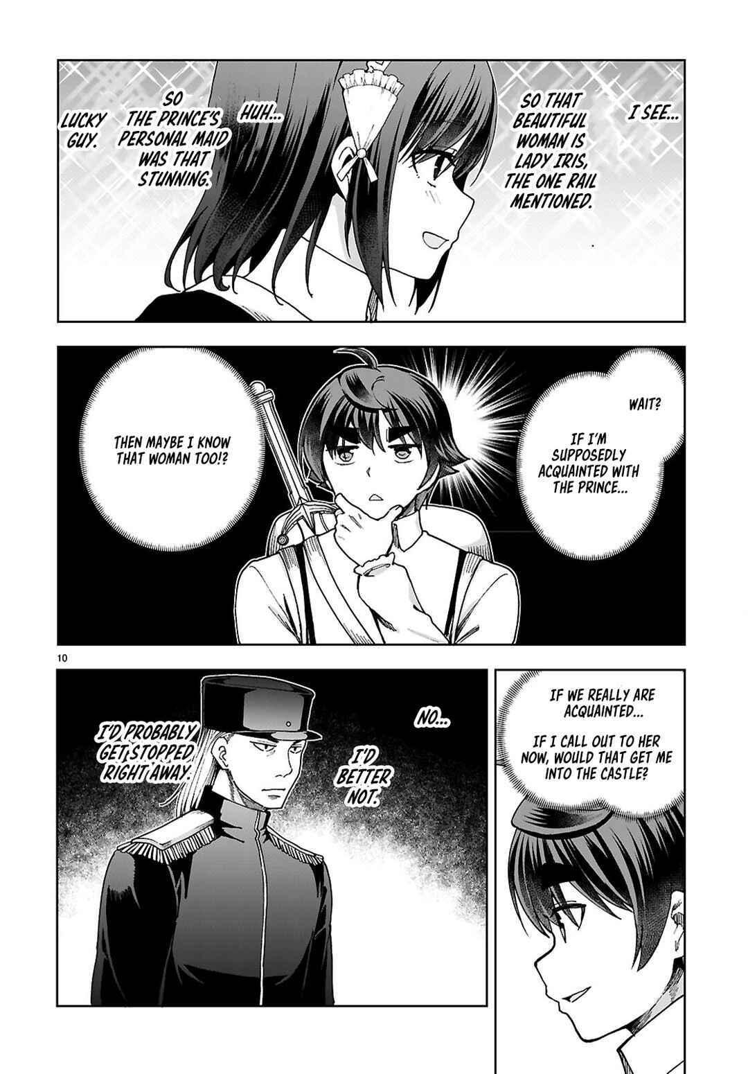 Page 12 Chapter 89 Botsuraku Yotei Nanode, Kajishokunin wo Mezasu