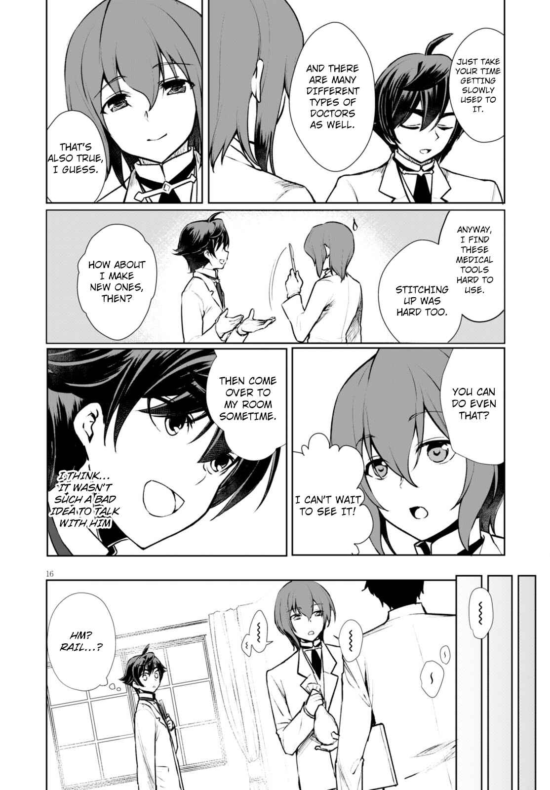 Page 19 Chapter 7 Botsuraku Yotei Nanode, Kajishokunin wo Mezasu