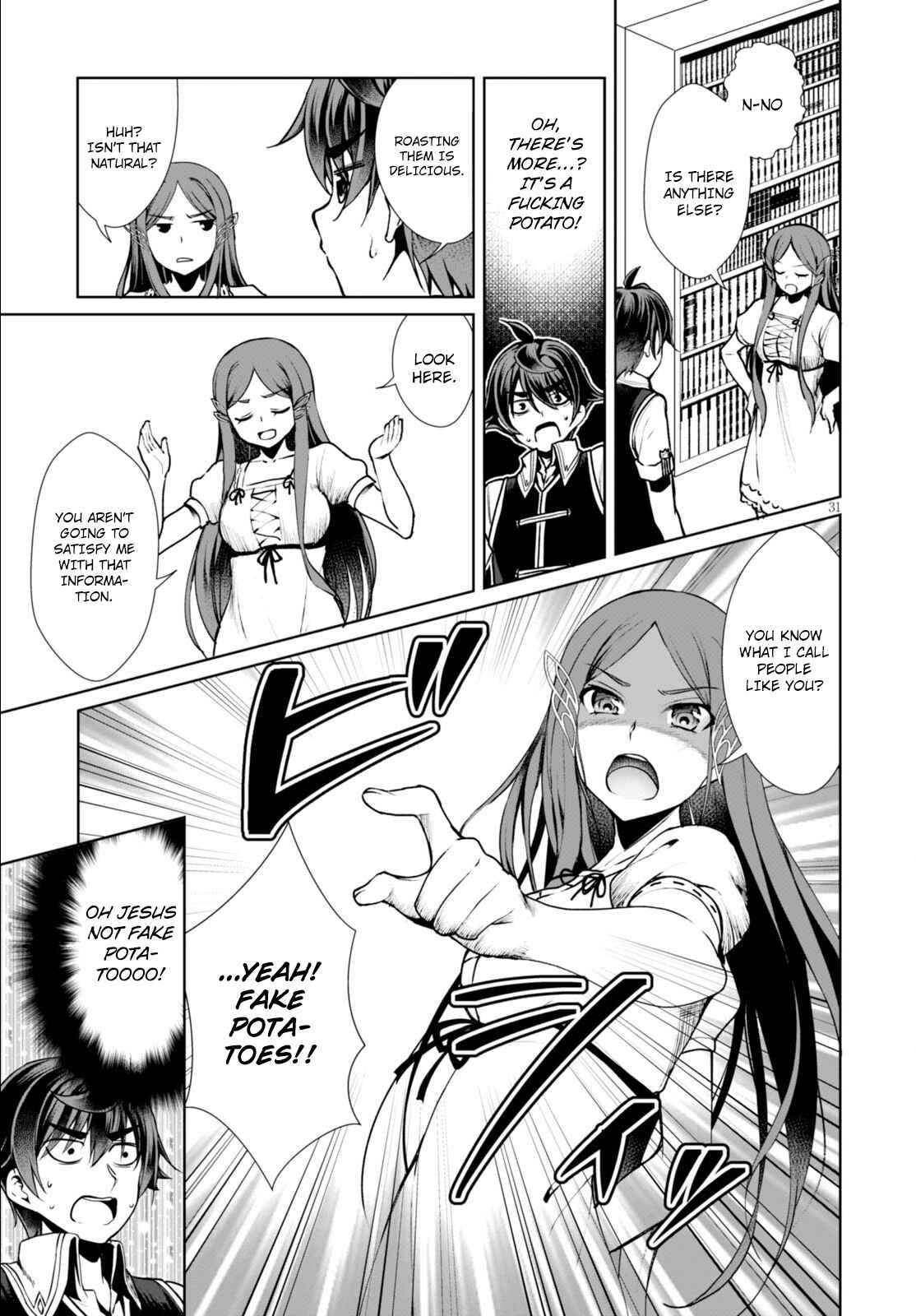 Page 34 Chapter 7 Botsuraku Yotei Nanode, Kajishokunin wo Mezasu