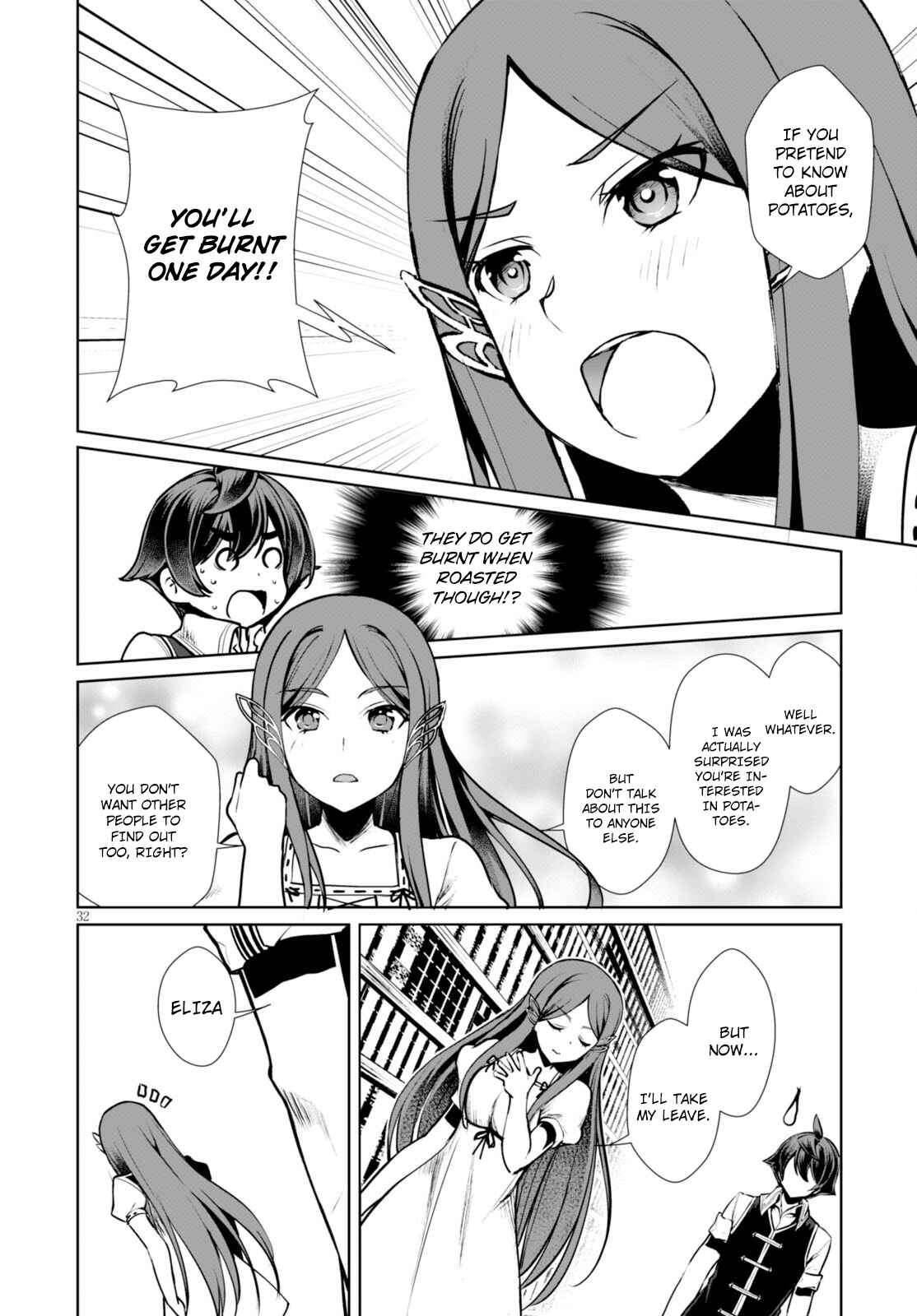 Page 35 Chapter 7 Botsuraku Yotei Nanode, Kajishokunin wo Mezasu