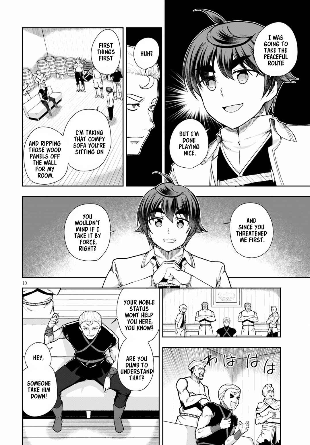 Page 10 Chapter 58 Botsuraku Yotei Nanode, Kajishokunin wo Mezasu