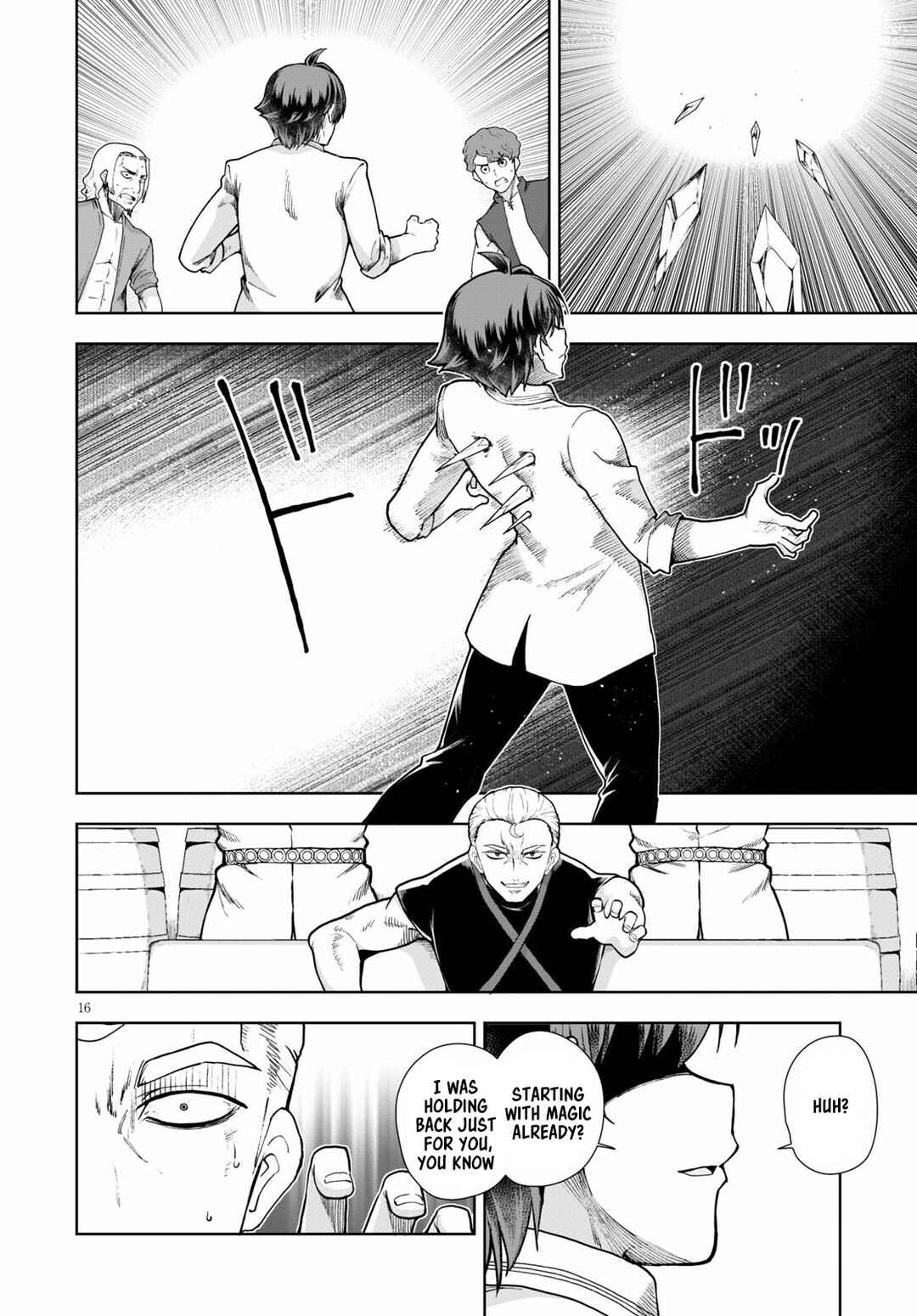 Page 16 Chapter 58 Botsuraku Yotei Nanode, Kajishokunin wo Mezasu