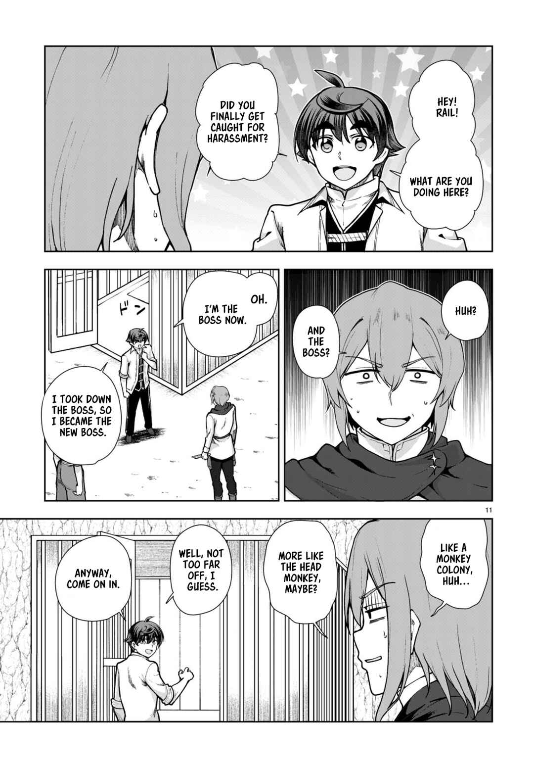 Page 11 Chapter 60 Botsuraku Yotei Nanode, Kajishokunin wo Mezasu