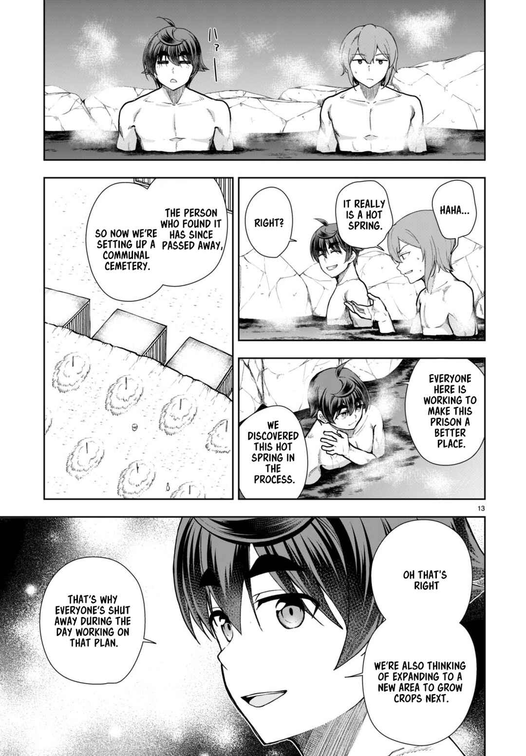 Page 13 Chapter 60 Botsuraku Yotei Nanode, Kajishokunin wo Mezasu