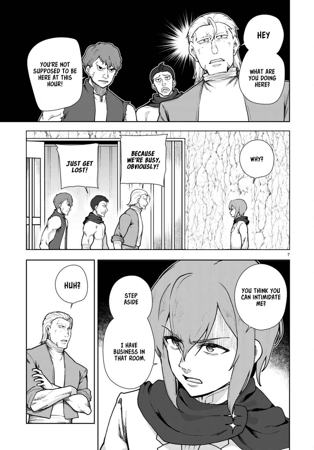 Page 7 Chapter 60 Botsuraku Yotei Nanode, Kajishokunin wo Mezasu