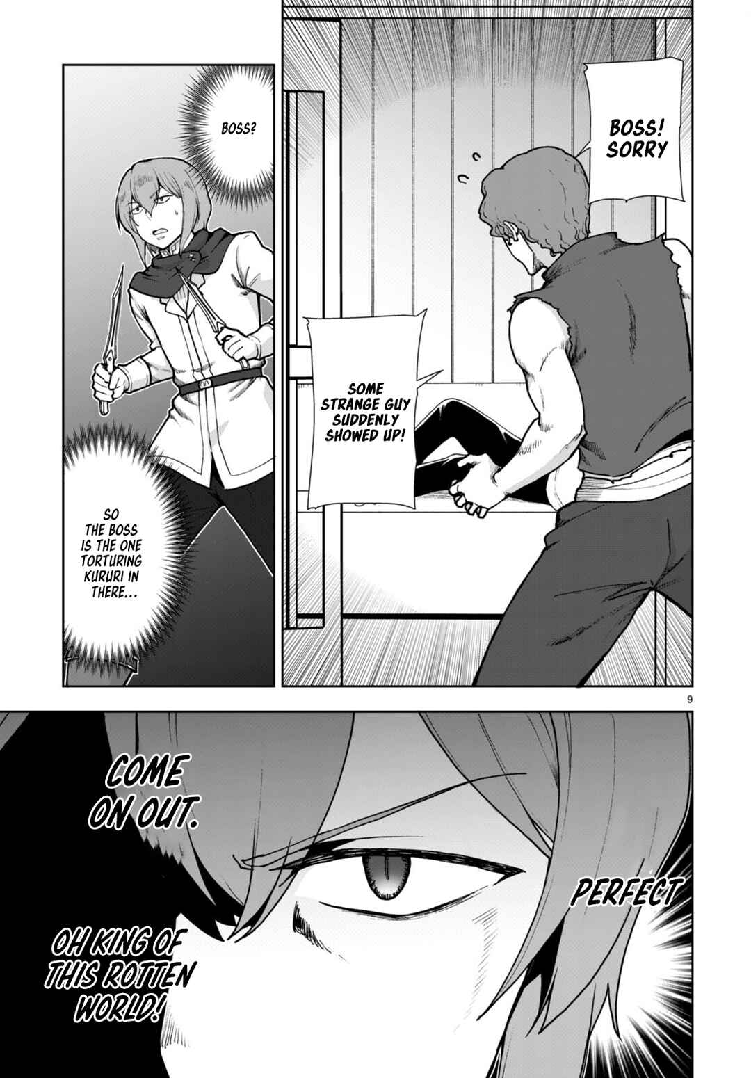 Page 9 Chapter 60 Botsuraku Yotei Nanode, Kajishokunin wo Mezasu
