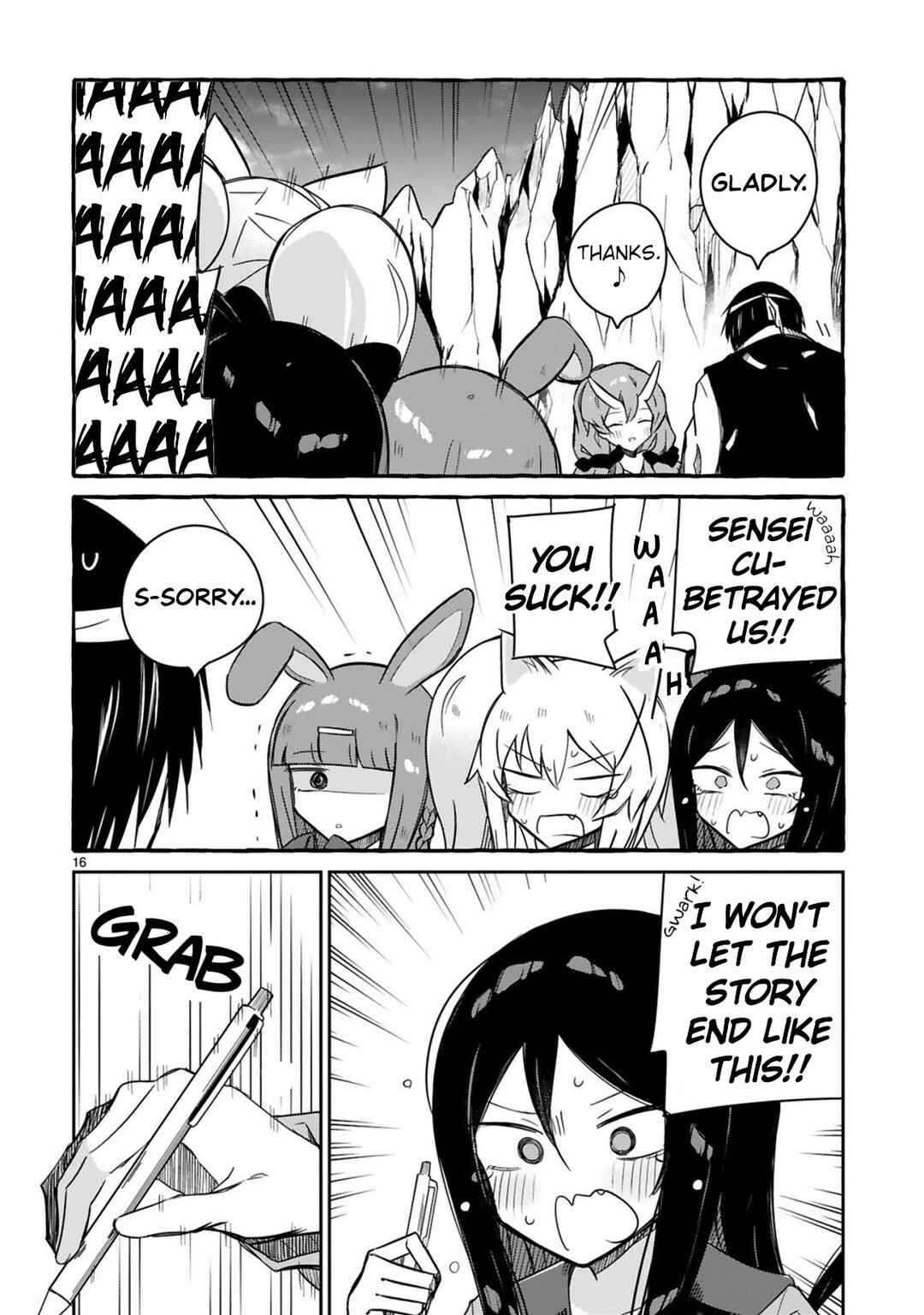 Page 16 Chapter 13 Zaako Zako Zako Zako Sensei