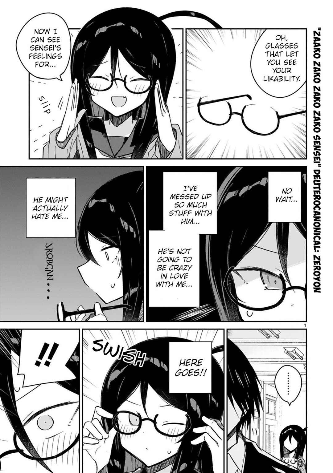 Page 1 Chapter 13.5 Zaako Zako Zako Zako Sensei