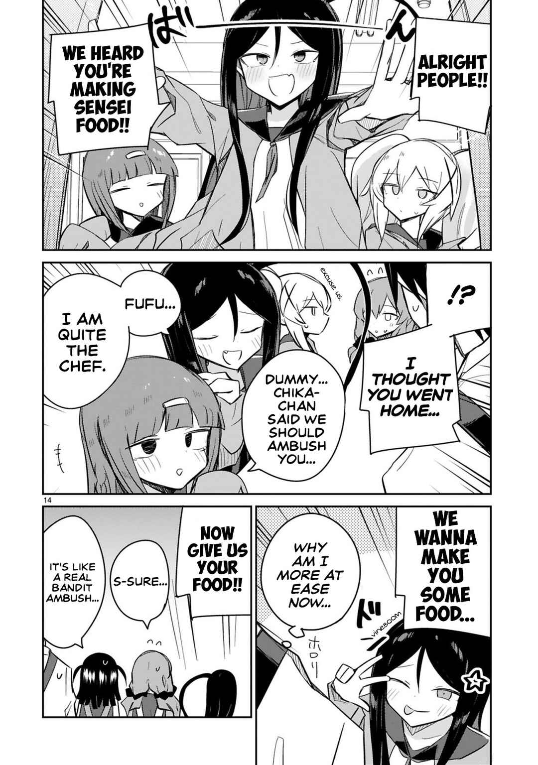 Page 14 Chapter 18 Zaako Zako Zako Zako Sensei
