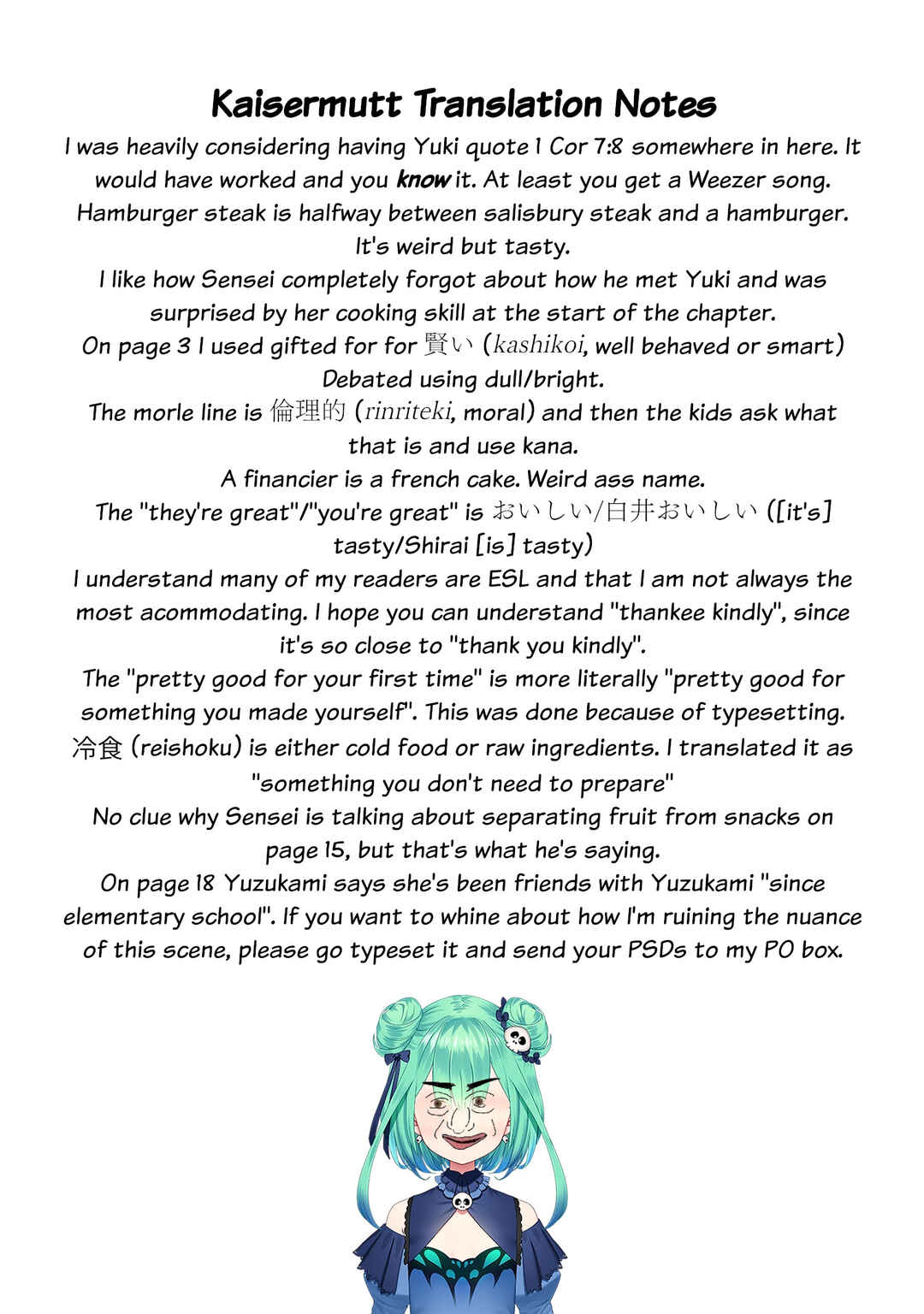 Page 27 Chapter 25 Zaako Zako Zako Zako Sensei