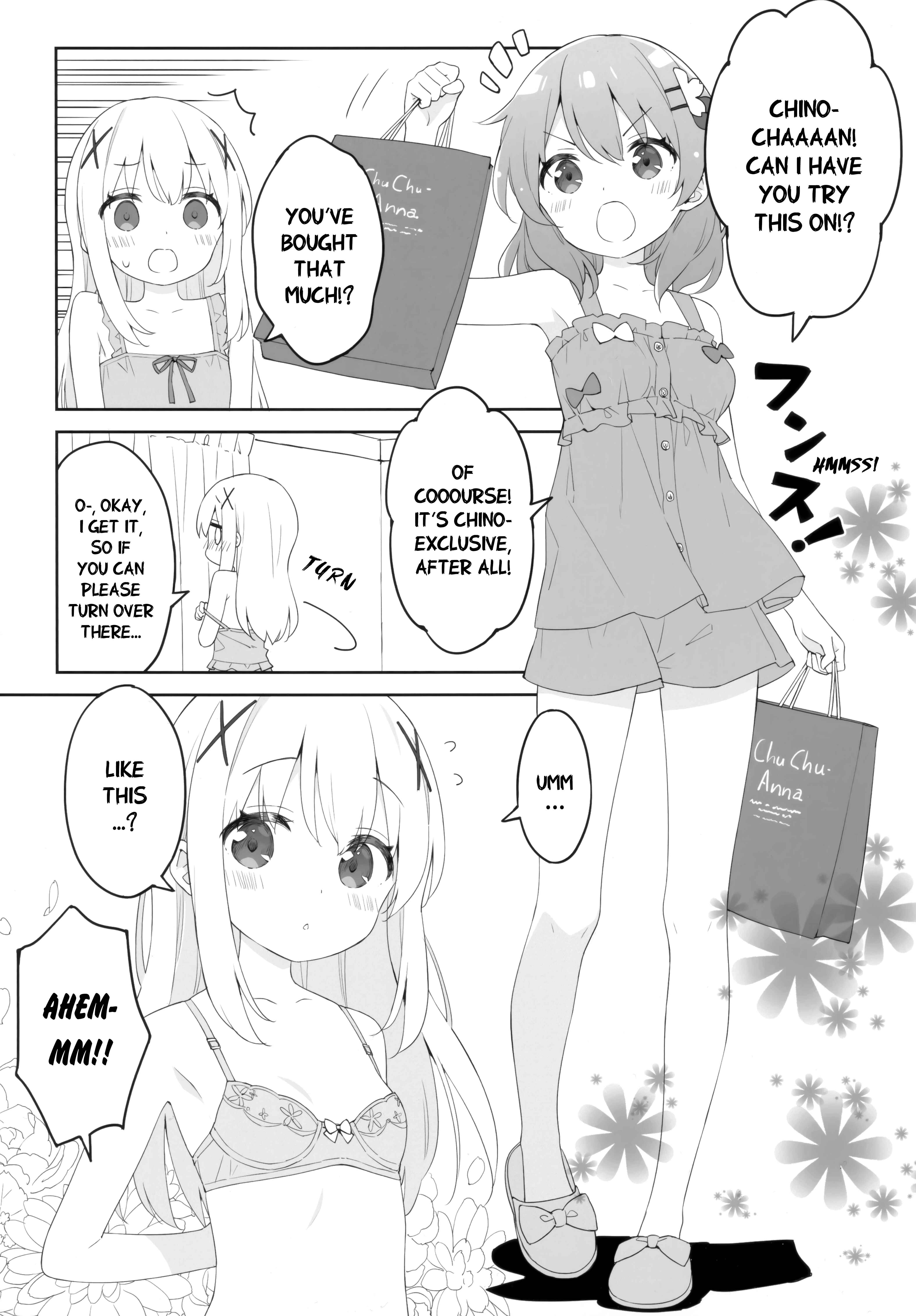 Page 14 Chapter Unknown_1d27 Gochuumon wa Usagi desu ka? - Luminocity 24 Chino-chan no shitagi wa watashi ga erabimasukara! (Doujinshi)