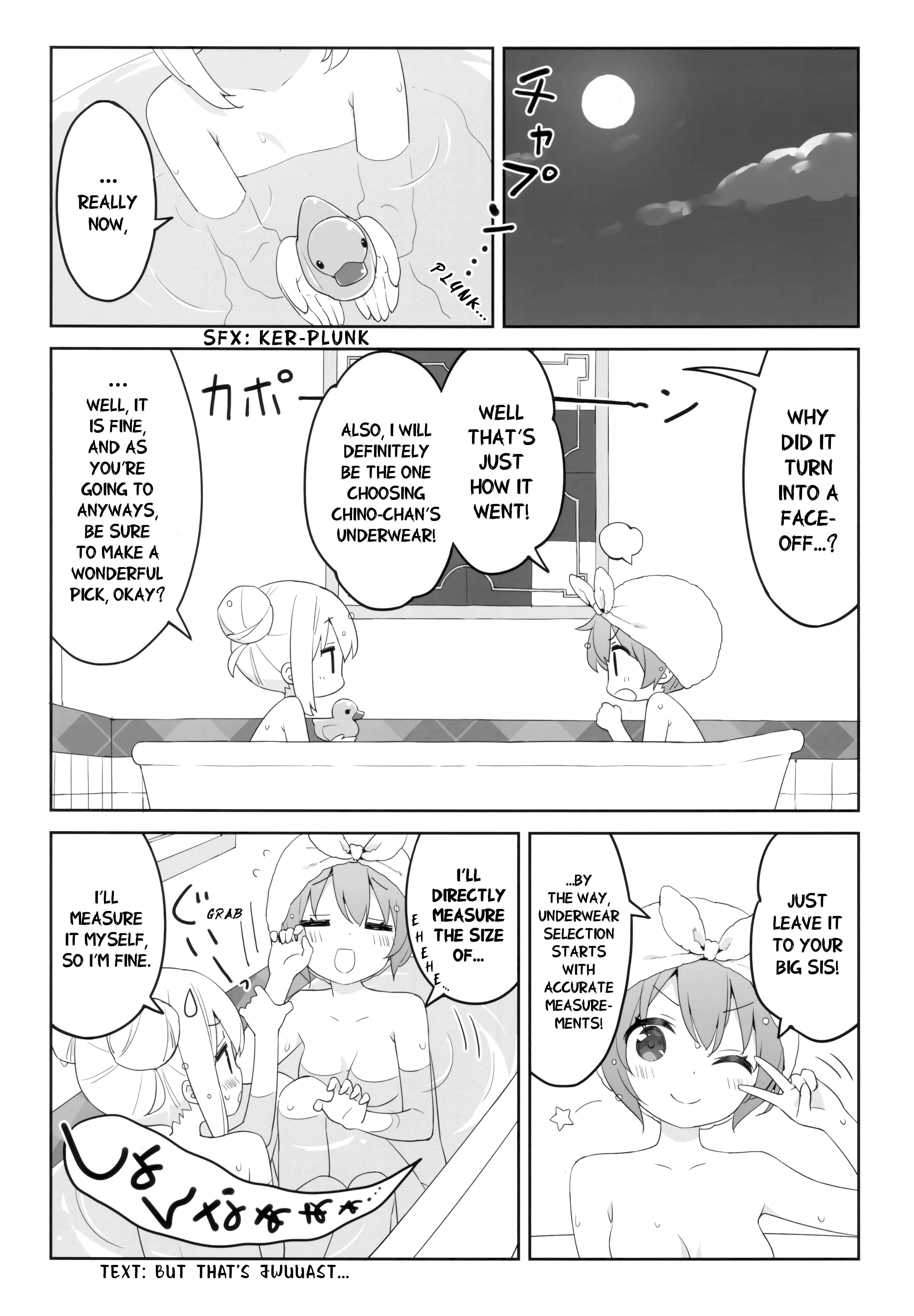 Page 9 Chapter Unknown_1d27 Gochuumon wa Usagi desu ka? - Luminocity 24 Chino-chan no shitagi wa watashi ga erabimasukara! (Doujinshi)