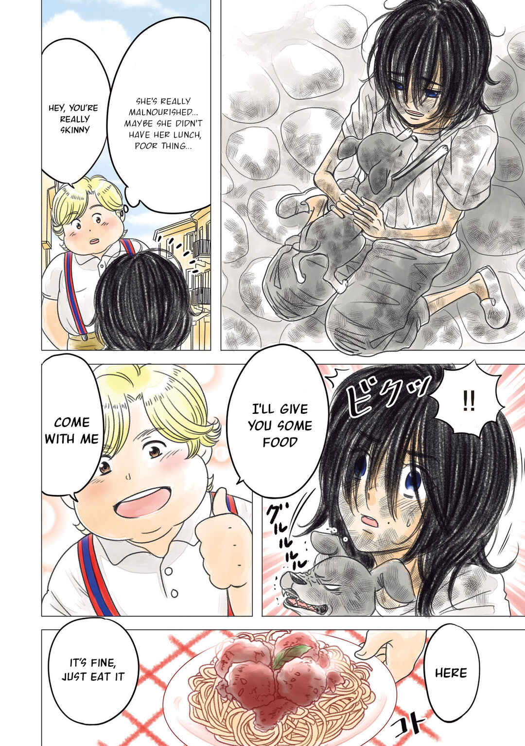 Page 4 Chapter 1 Yaseppochi to Futoccyo