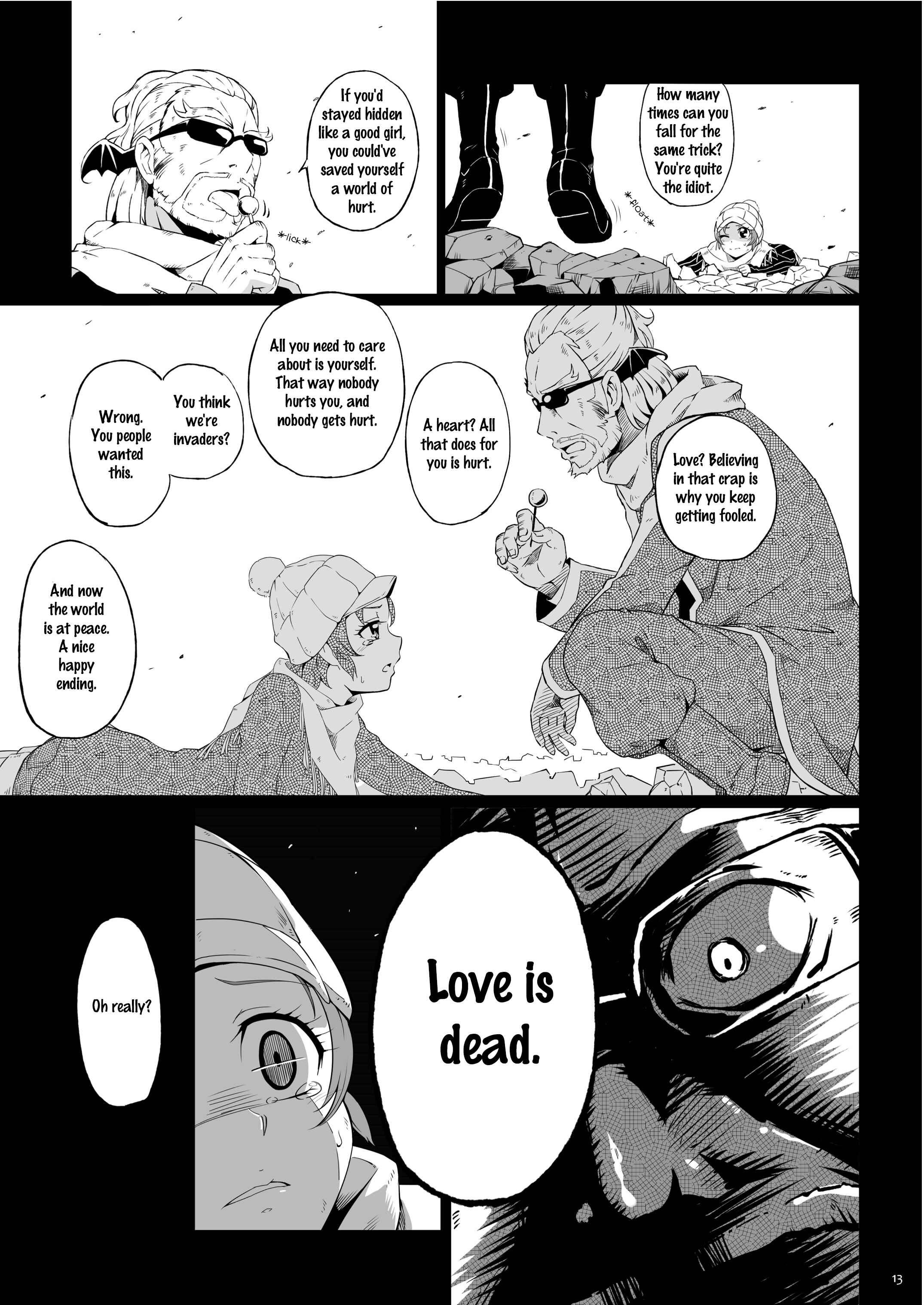 Page 13 Chapter Unknown_0f6d Dokidoki! Precure & Kamen Rider Decade! - DOKIDOKI x DECADE (Doujinshi)