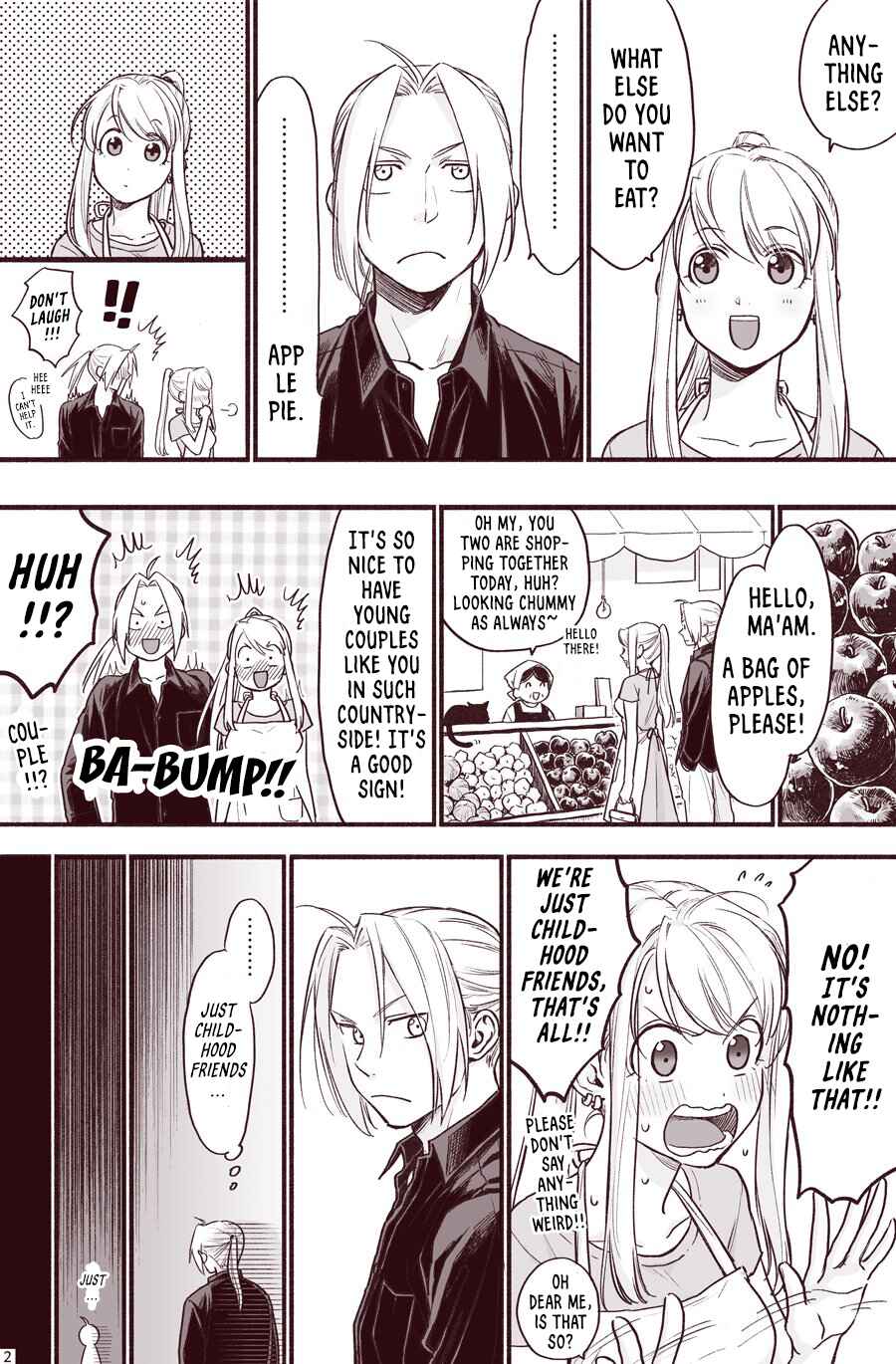 Page 2 Chapter Unknown_e768 Fullmetal Alchemist - Which One of You Is the Dense One? (Doujinshi)