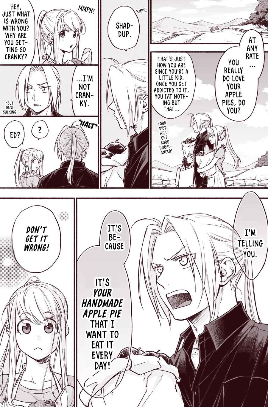 Page 3 Chapter Unknown_e768 Fullmetal Alchemist - Which One of You Is the Dense One? (Doujinshi)