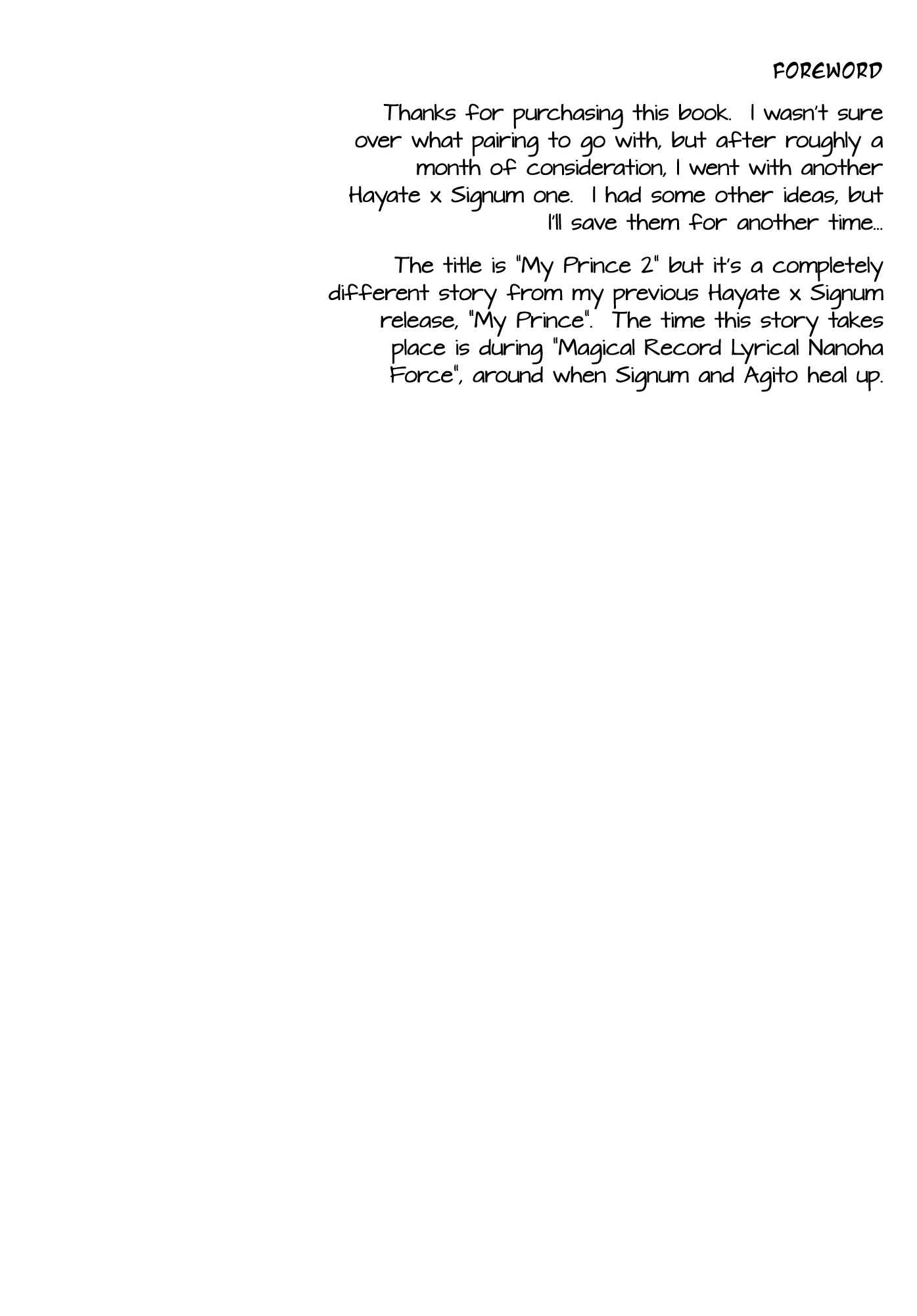 Page 3 Chapter 2 Mahou Shoujo Lyrical Nanoha - My Prince (Doujinshi)