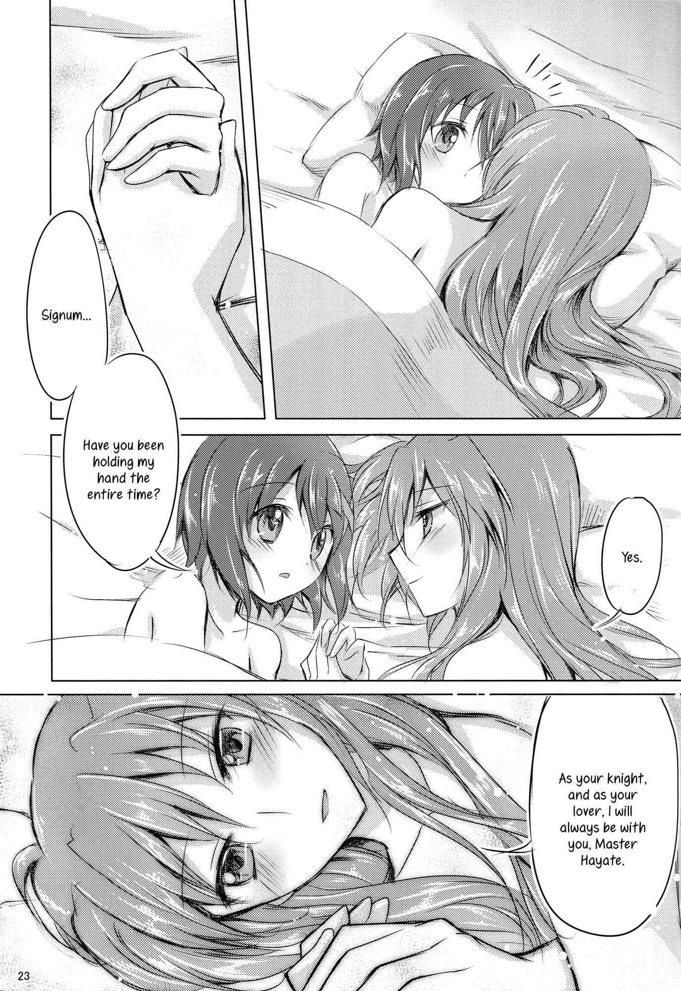 Page 22 Chapter 1 Mahou Shoujo Lyrical Nanoha - My Prince (Doujinshi)