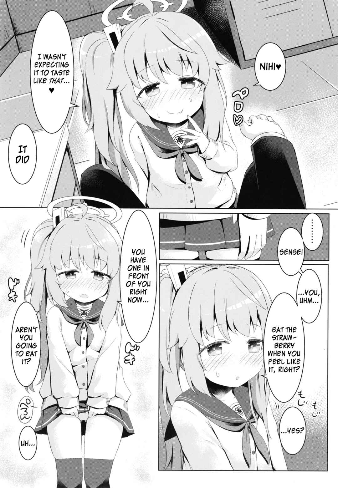 Page 11 Chapter Unknown_cbc2 Blue Archive - Ichigo wa Lemon to Milk o (Doujinshi)