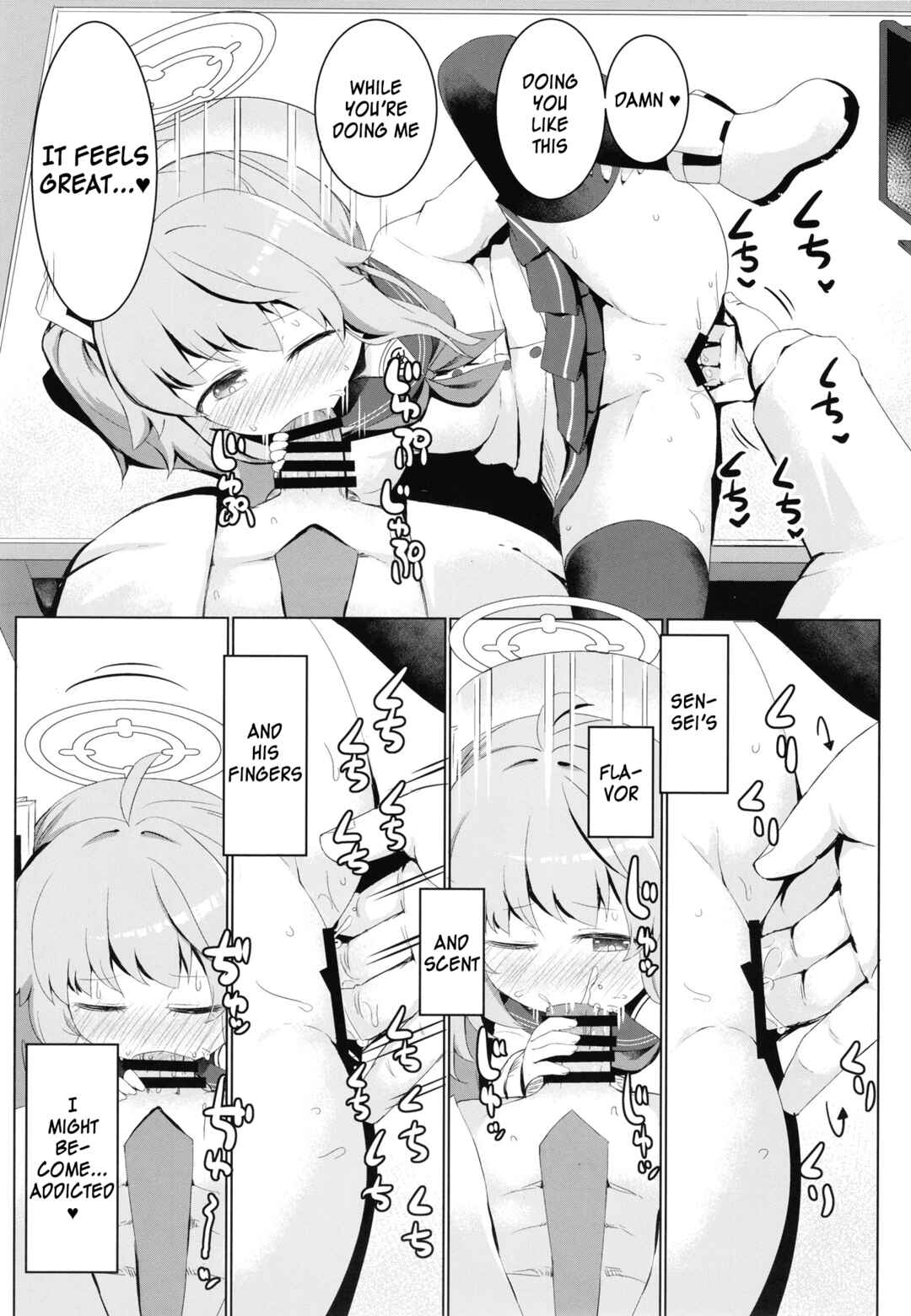 Page 19 Chapter Unknown_cbc2 Blue Archive - Ichigo wa Lemon to Milk o (Doujinshi)