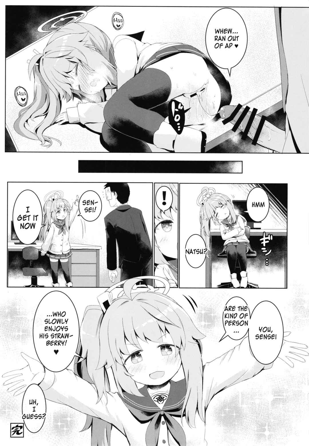 Page 27 Chapter Unknown_cbc2 Blue Archive - Ichigo wa Lemon to Milk o (Doujinshi)