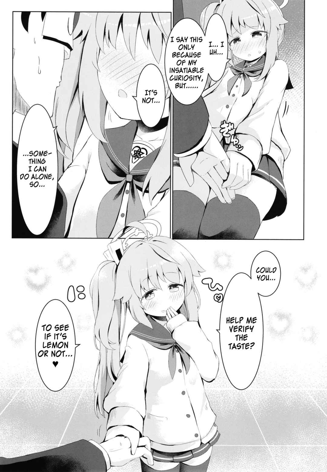 Page 9 Chapter Unknown_cbc2 Blue Archive - Ichigo wa Lemon to Milk o (Doujinshi)