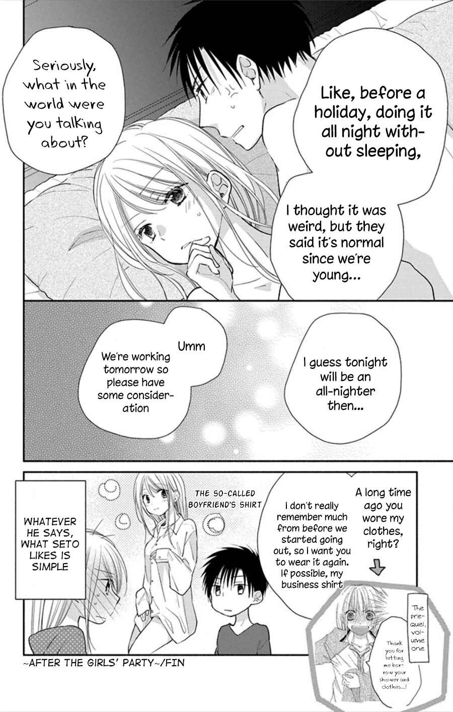 Page 11 Chapter 18.2 Tonari wa Nani o Kuu Hito zo - Horoyoi