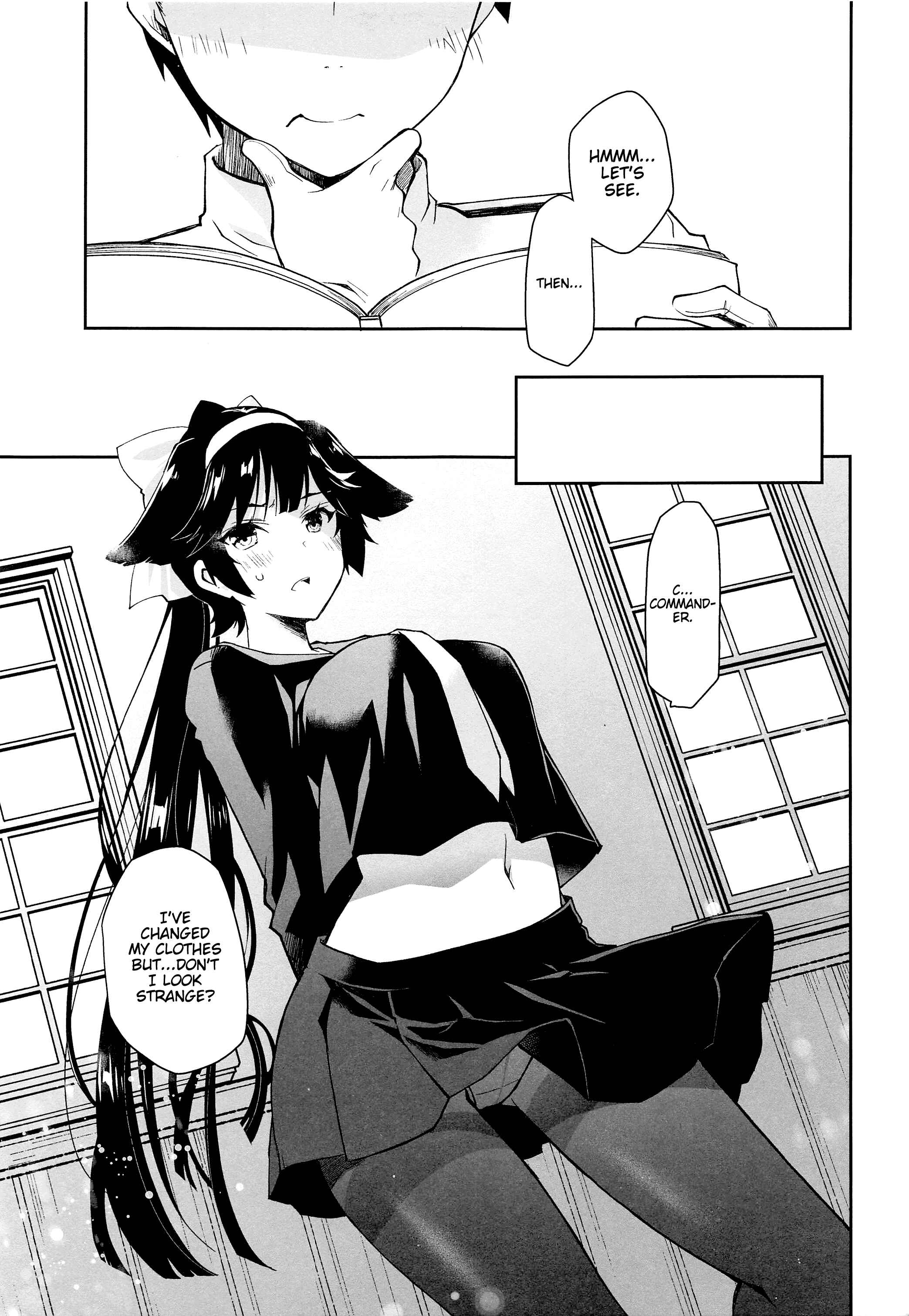 Page 8 Chapter Unknown_4b24 Azur Lane - Kakin Shikikan, Fuku o Kau. (Doujinshi)