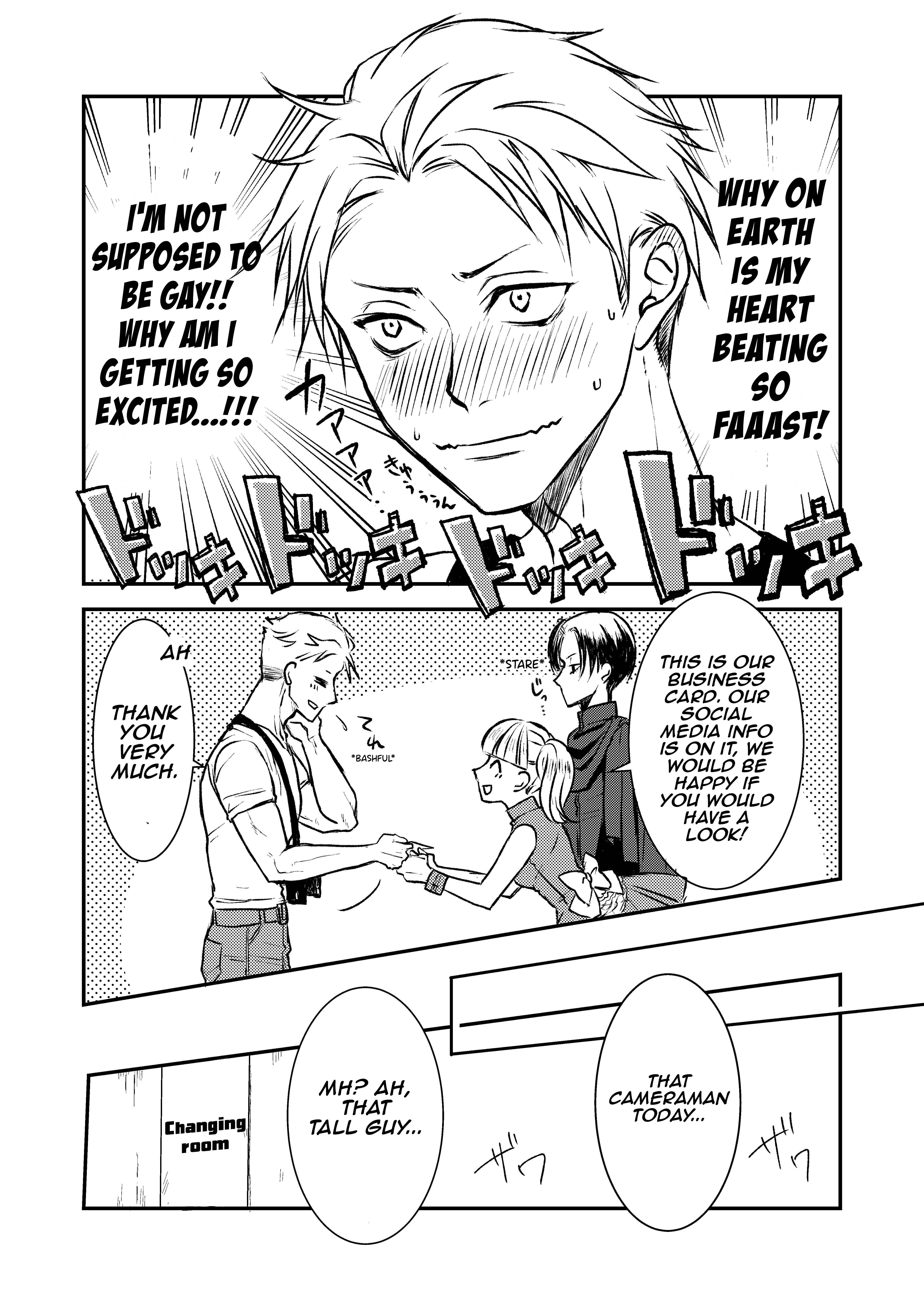 Page 3 Chapter 1 Ikemen Dansou Reiya to Renaishitara BL-ppoi NL ni naru Hanashi