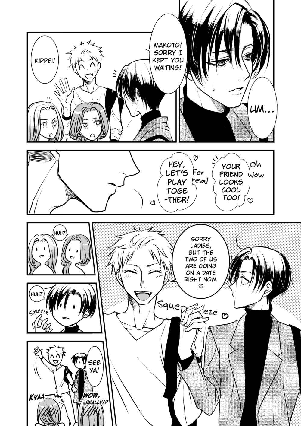 Page 3 Chapter 5 Ikemen Dansou Reiya to Renaishitara BL-ppoi NL ni naru Hanashi
