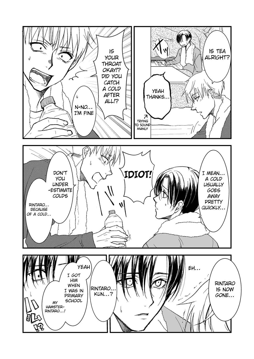 Page 3 Chapter 15 Ikemen Dansou Reiya to Renaishitara BL-ppoi NL ni naru Hanashi