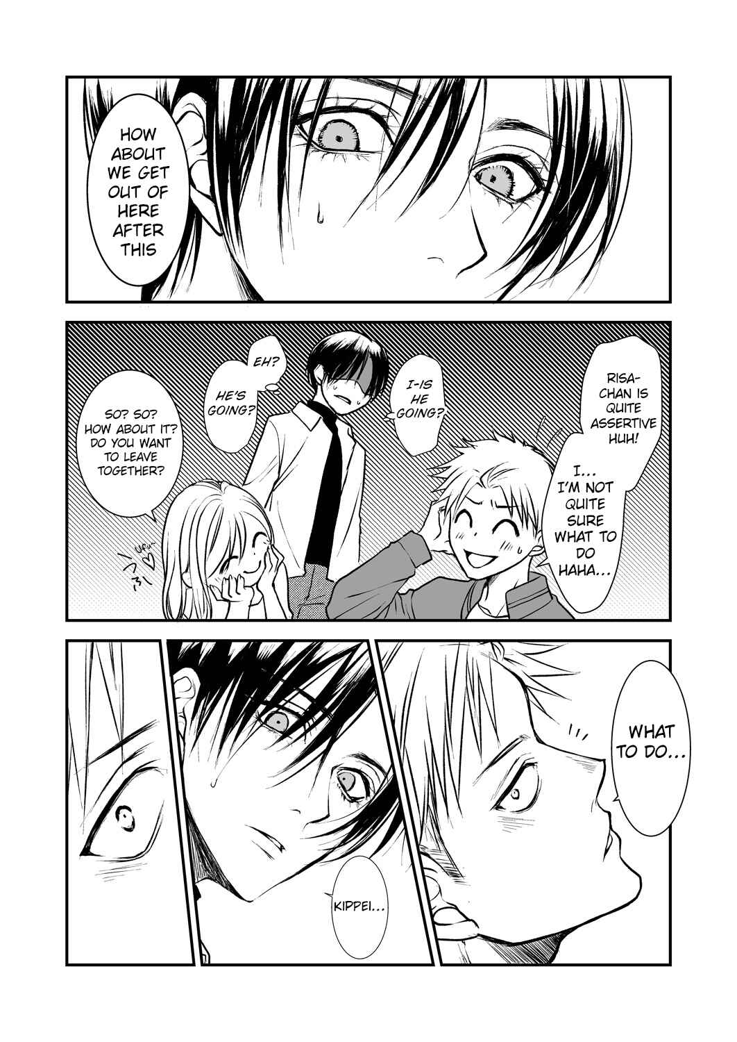 Page 1 Chapter 10 Ikemen Dansou Reiya to Renaishitara BL-ppoi NL ni naru Hanashi