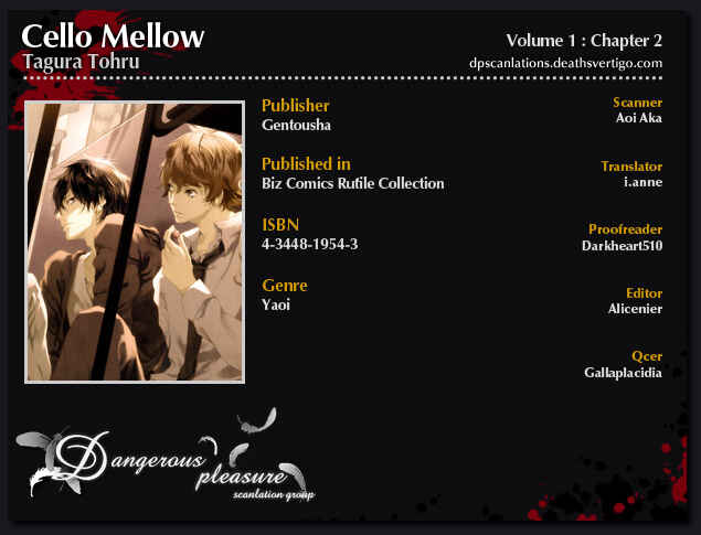 Page 3 Chapter 2 Cello Mellow