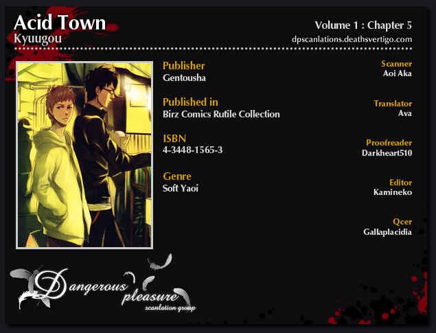Page 1 Chapter 5 Acid Town